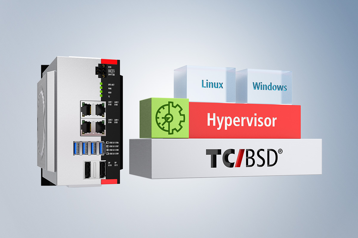 TwinCAT/BSD Hypervisor: Erhöhte Verfügbarkeit durch integrierte VM-Umgebungen