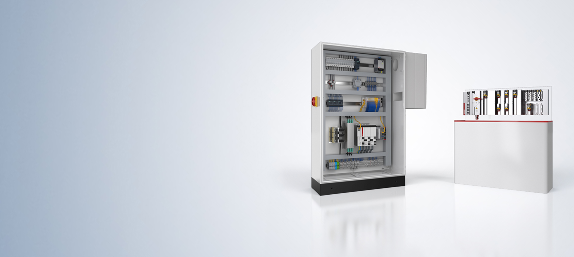 40 years of automation expertise in one system mx-vs-controlcabinet-stage-lowres-right