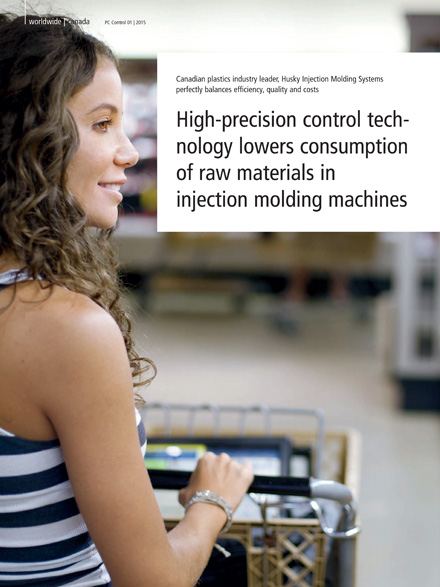 High-precision control technology lowers consumption of raw materials in injection molding machines