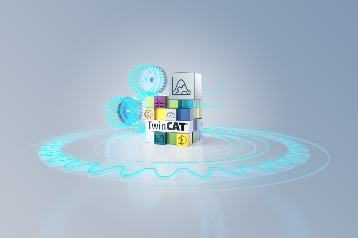 TwinCAT MC3 ist Teil von TwinCAT. Die Software- und Engineeringlösung bündelt alle Automationsprozesse auf einer Plattform und kann parallel zur bisherigen Motion Control-Lösung TwinCAT NC2 betrieben werden.