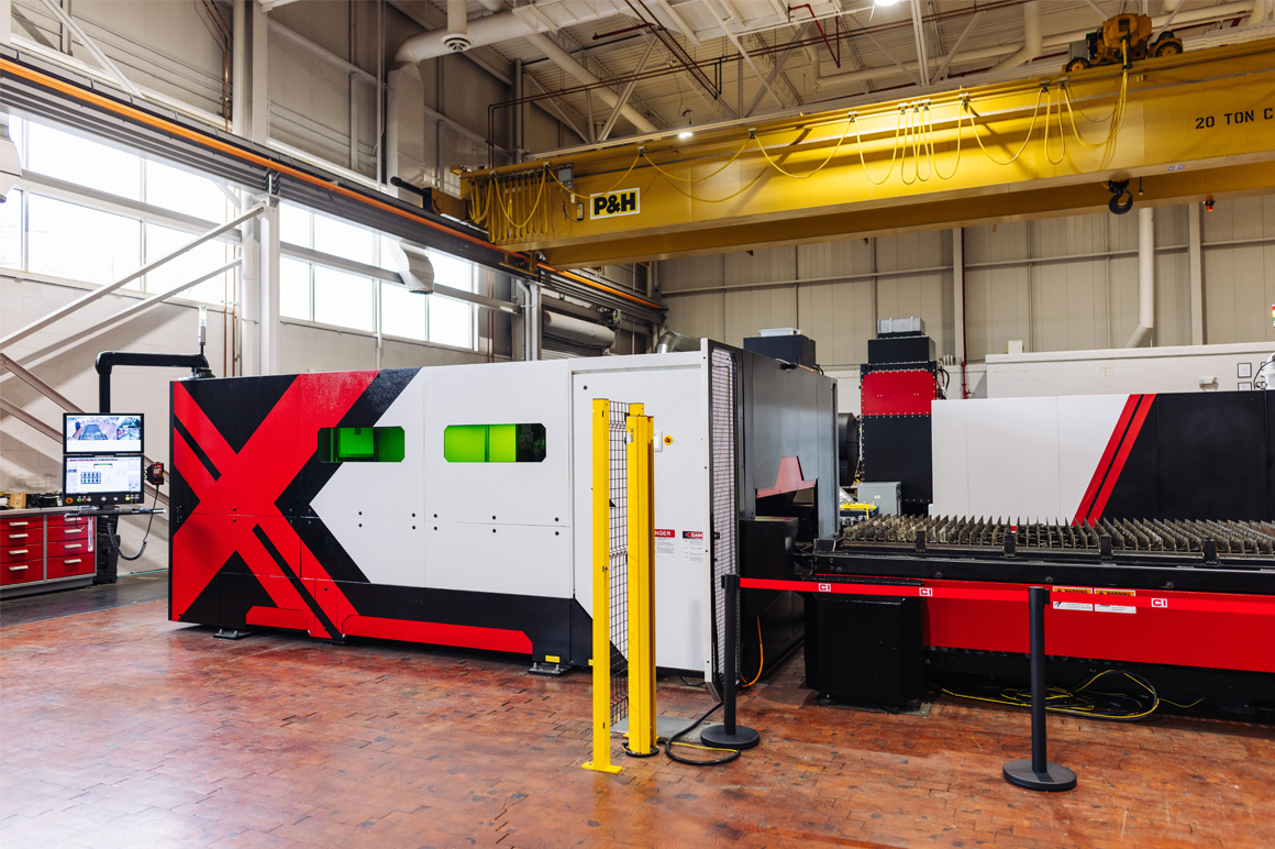 The CLX Fiber Laser System is a next-generation CNC solution from Cincinnati Inc. and combines 125 years of mechanical engineering tradition with ongoing technological development that’s geared toward the future of metalworking.