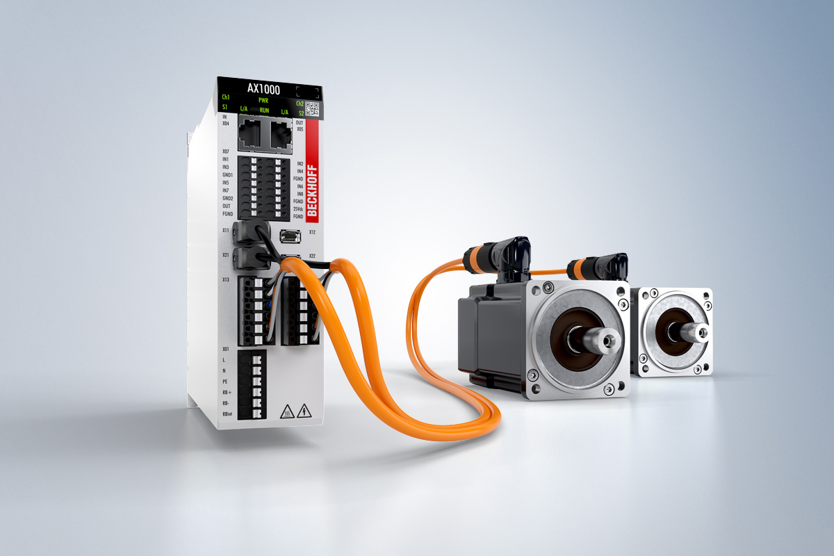 AX1000 economy servo drives: Compact class sets new standards