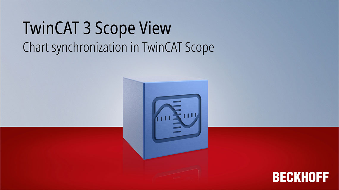 Erfahren Sie, wie Sie Diagramme in TwinCAT Scope andocken und synchronisieren können. (Video in Englisch)